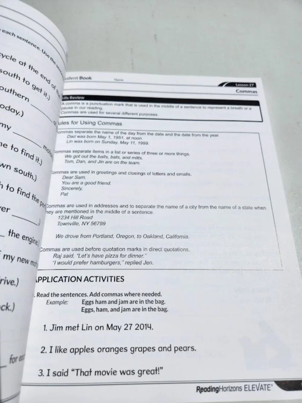 NEW ReadingHorizons Elevate Student Book Workbook Textbook Worktext 4th Edition